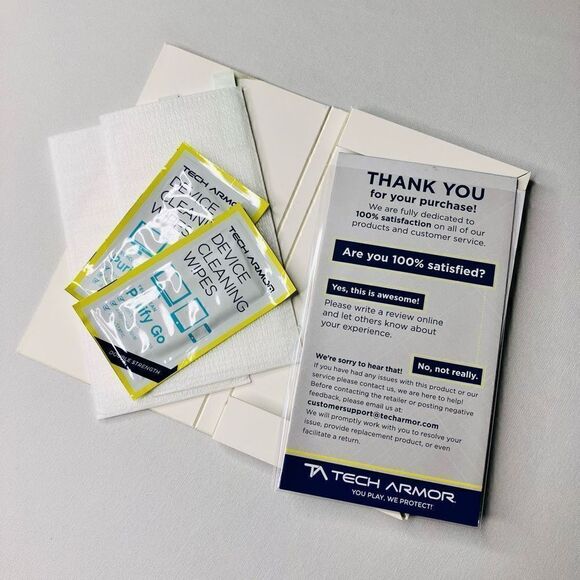 Tech Armor Glass Screen Protector HD Ballastic Glass For Iphone X/XS - Picture 3 of 5